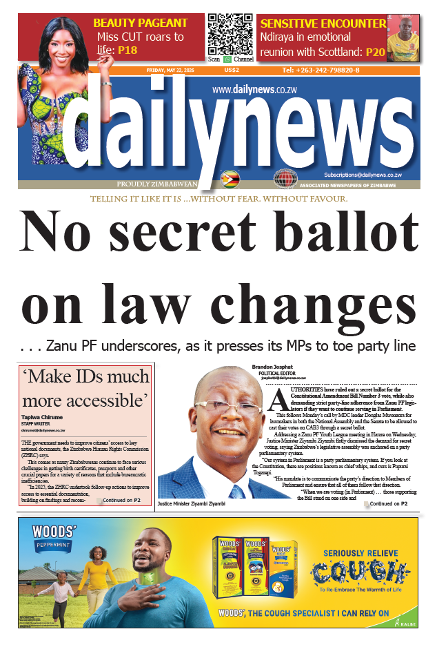 Friday 22 May 2026